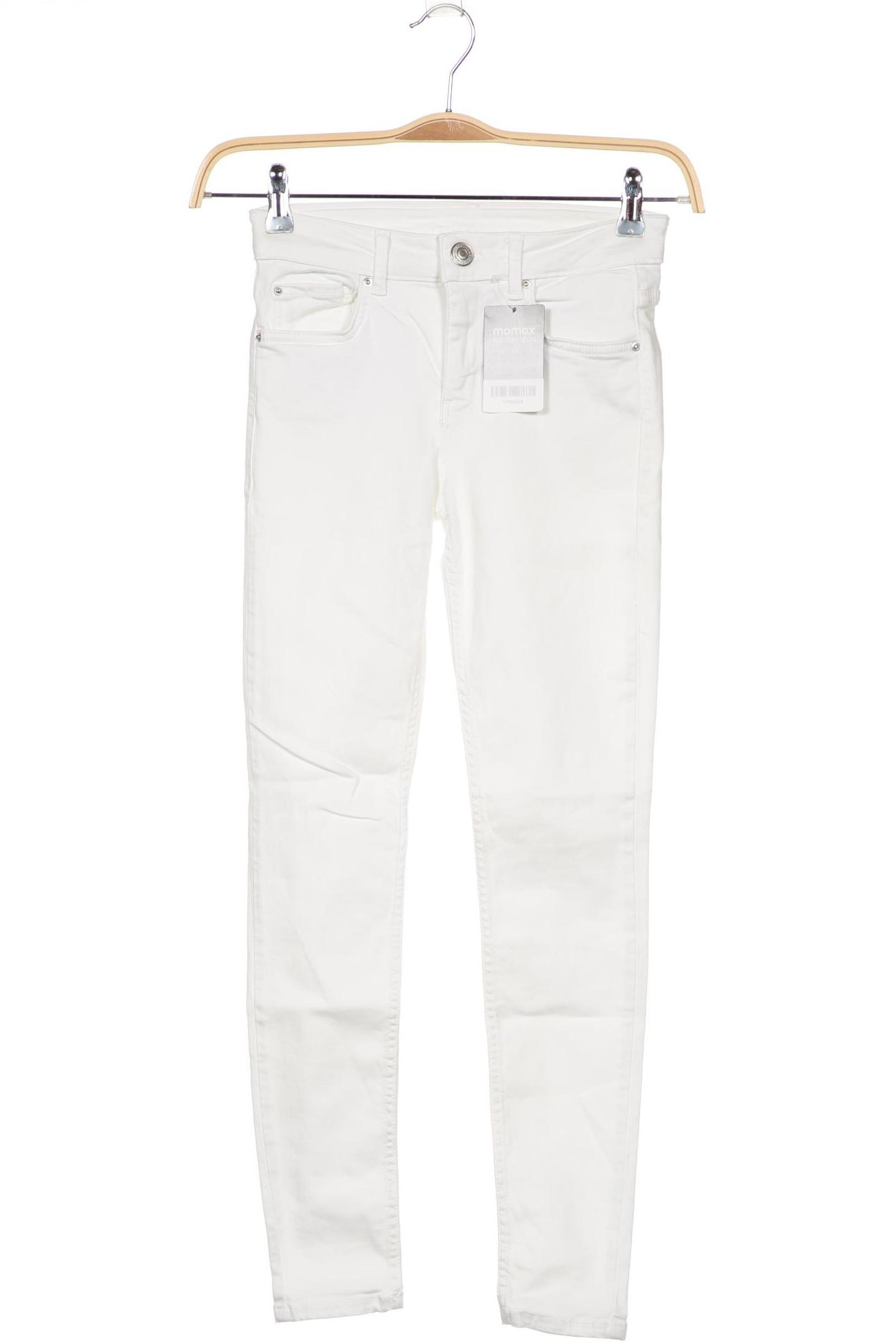 Hallhuber Damen Jeans, weiß von Hallhuber