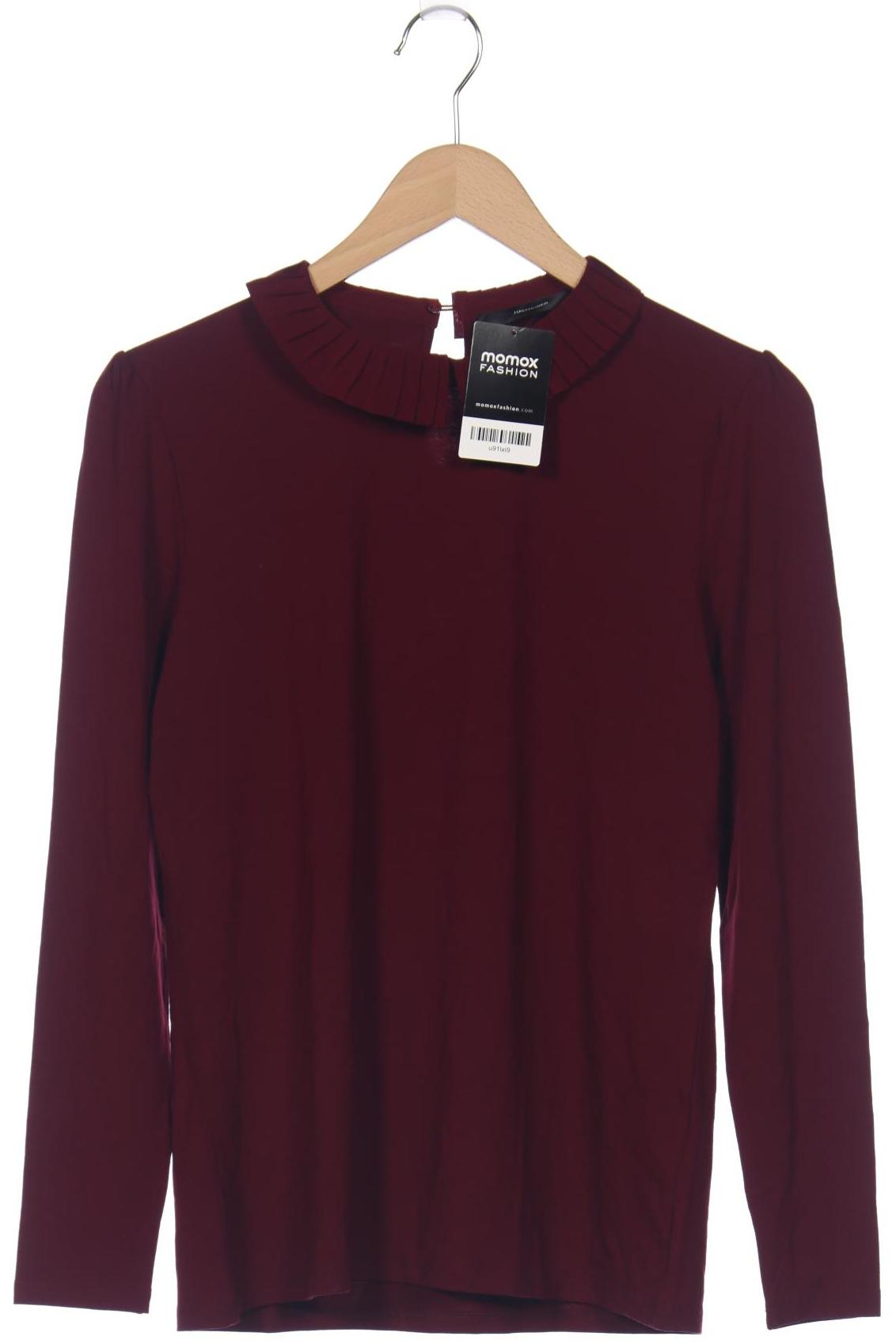 Hallhuber Damen Langarmshirt, bordeaux von Hallhuber