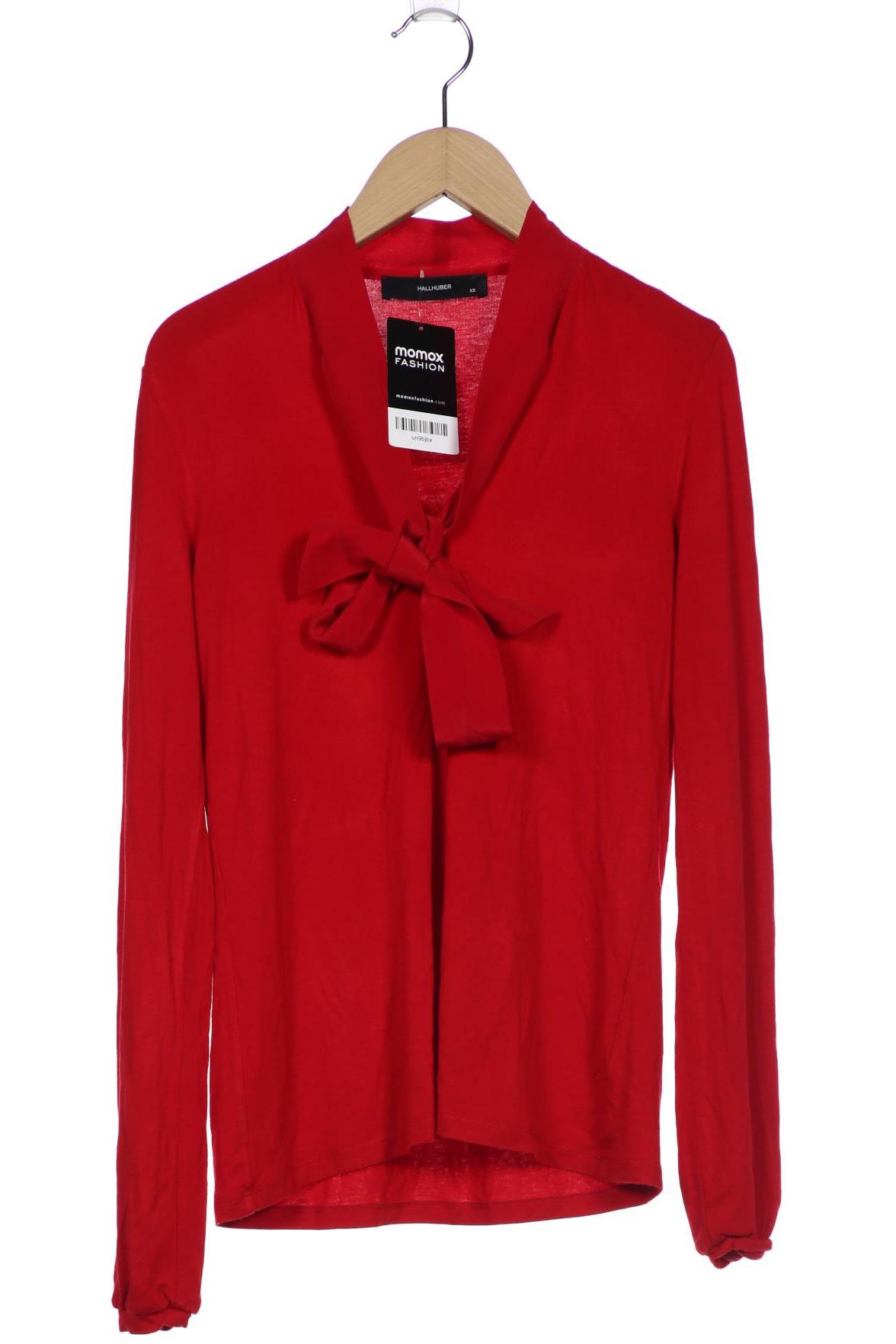 Hallhuber Damen Langarmshirt, rot von Hallhuber