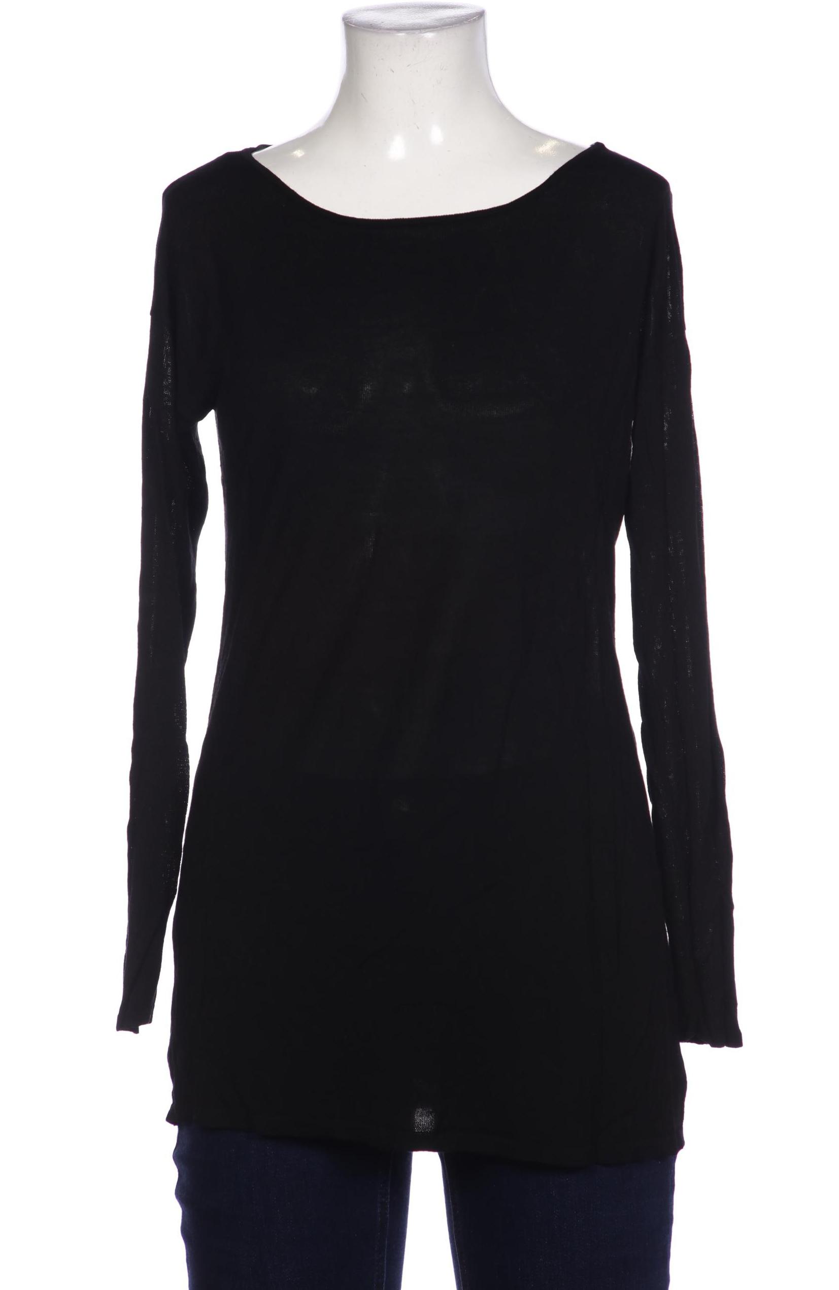 Hallhuber Damen Langarmshirt, schwarz, Gr. 34 von Hallhuber