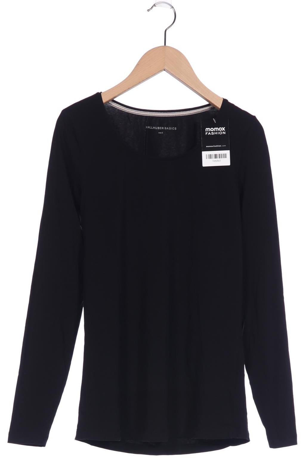 Hallhuber Damen Langarmshirt, schwarz, Gr. 36 von Hallhuber