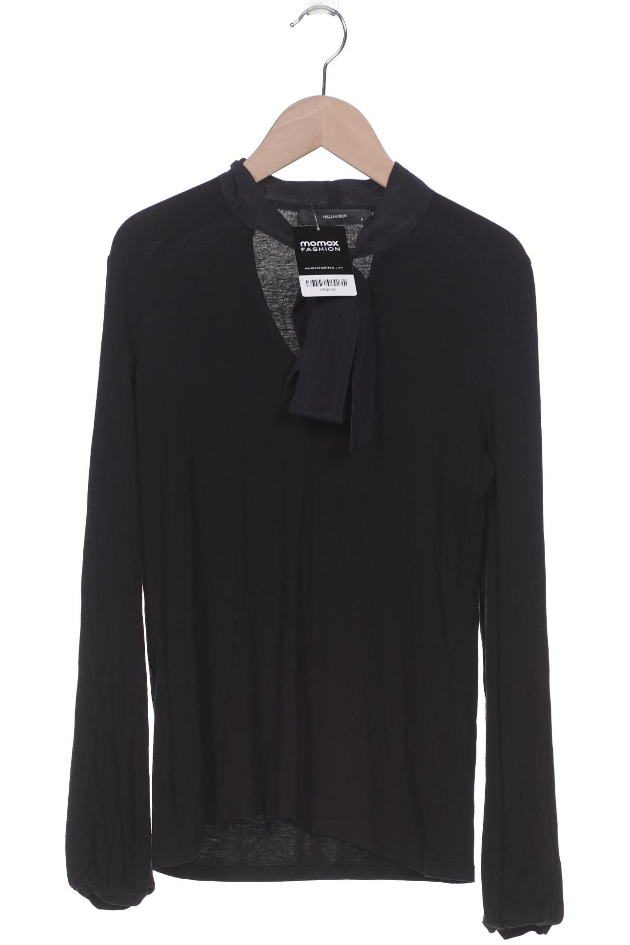 Hallhuber Damen Langarmshirt, schwarz von Hallhuber