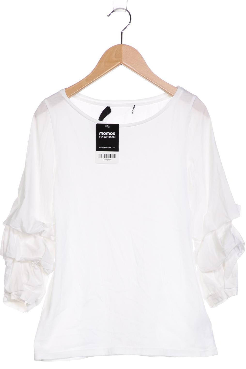 Hallhuber Damen Langarmshirt, weiß von Hallhuber