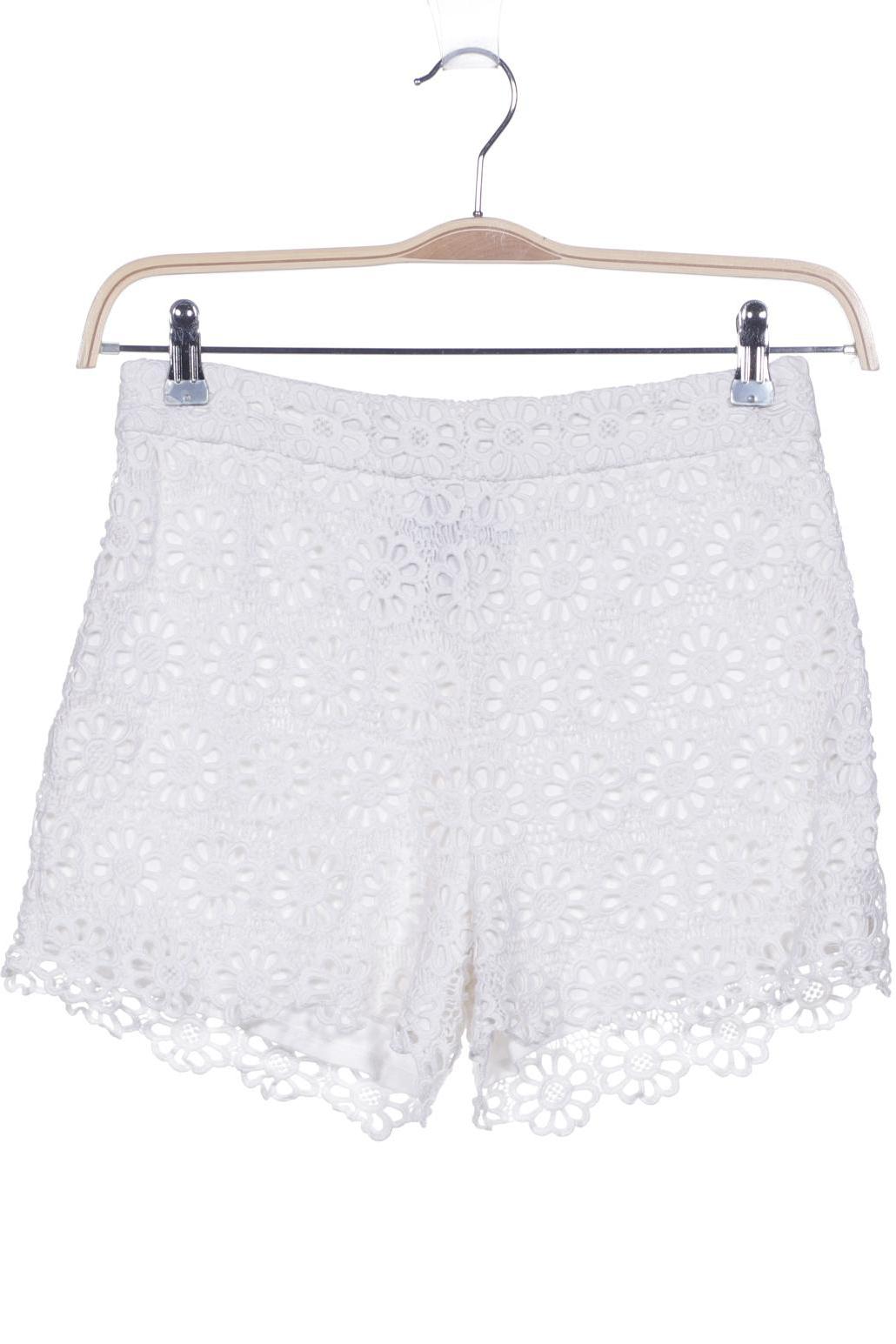 Hallhuber Damen Shorts, weiß von Hallhuber