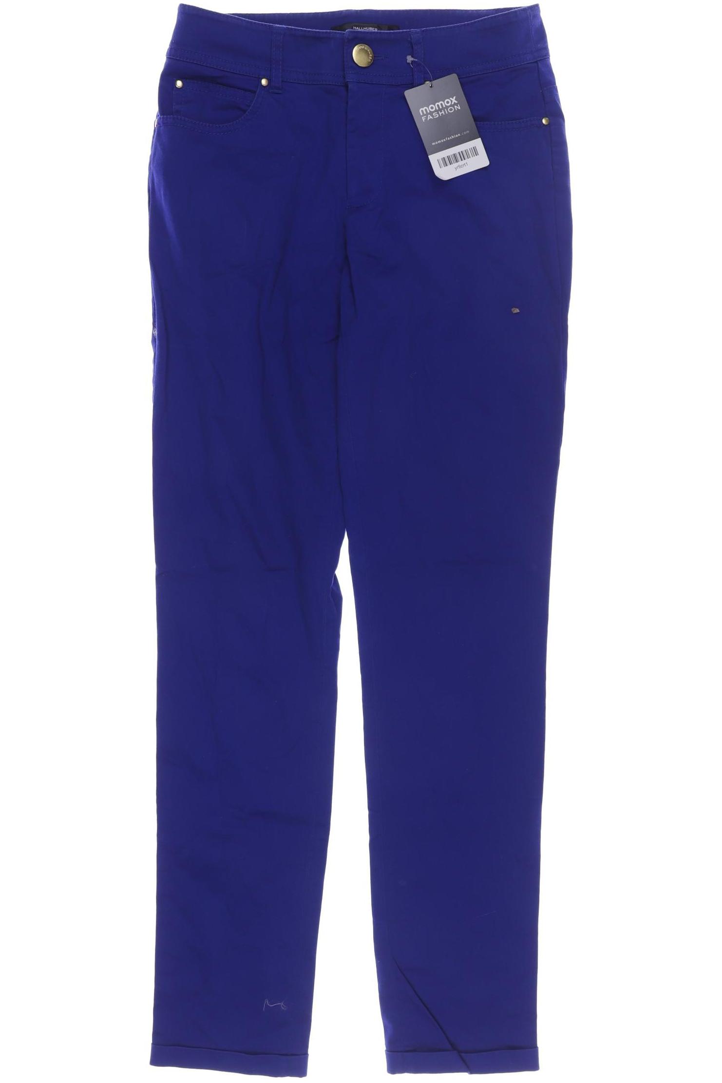 Hallhuber Damen Stoffhose, blau von Hallhuber