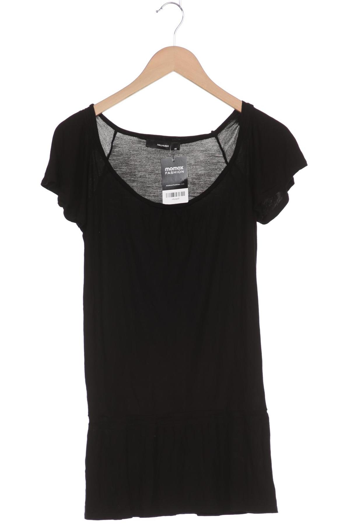 Hallhuber Damen T-Shirt, schwarz, Gr. 34 von Hallhuber