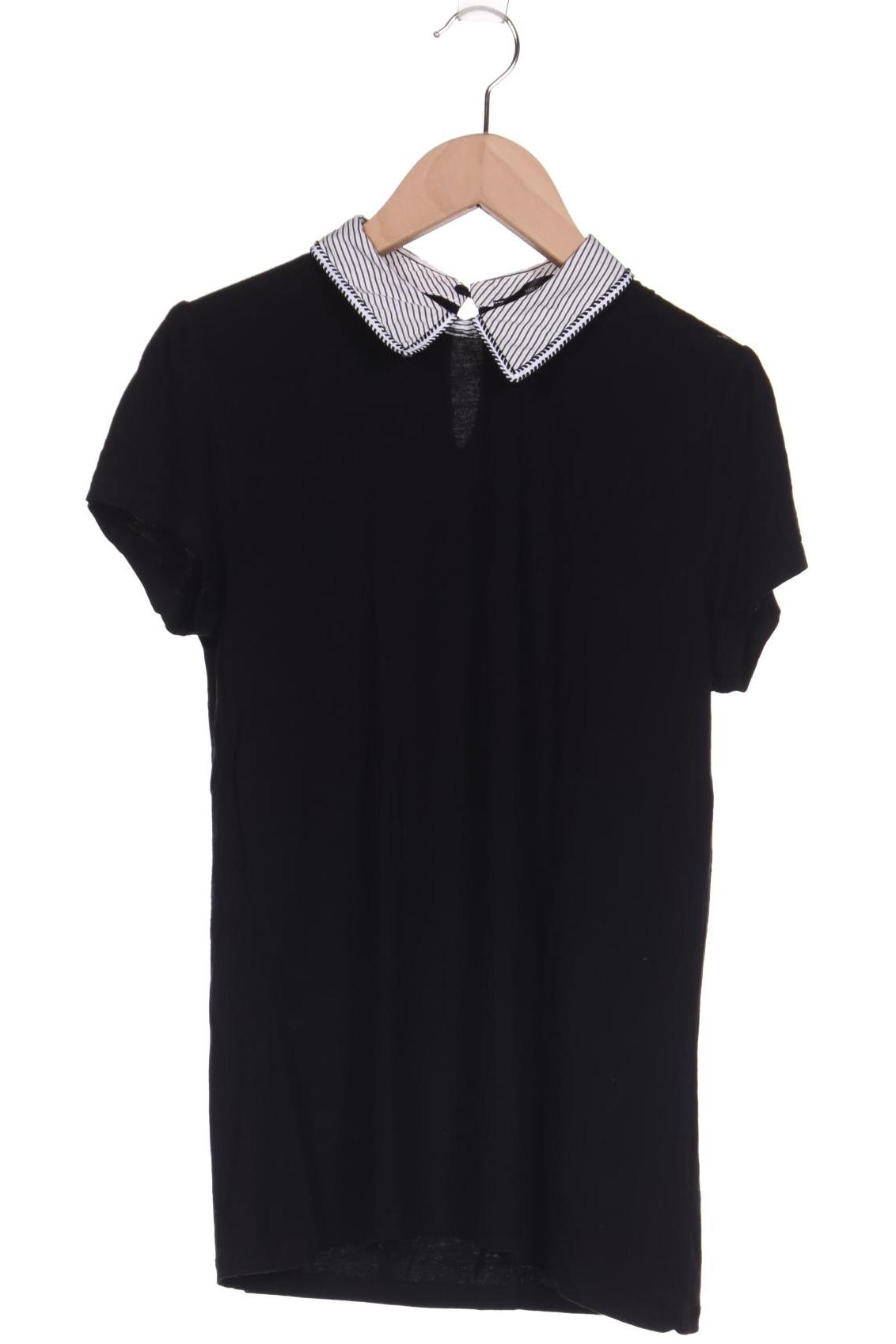 Hallhuber Damen T-Shirt, schwarz, Gr. 36 von Hallhuber