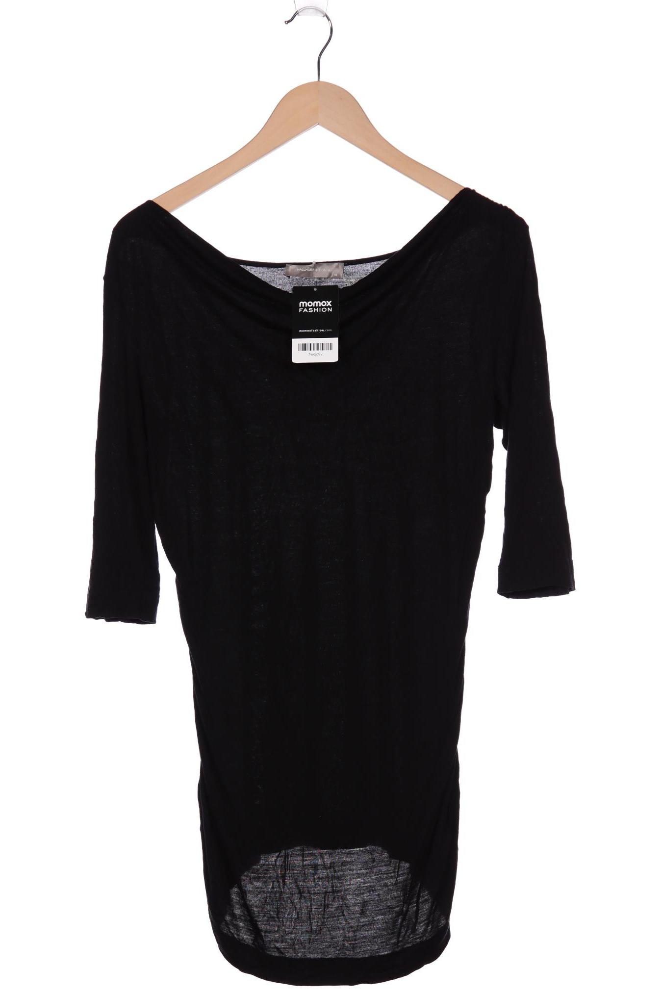 Hallhuber Damen T-Shirt, schwarz, Gr. 40 von Hallhuber