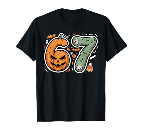 67 Halloween 67 Meme Lustiges Six Seven Gen Alpha Herren Damen 67 T-Shirt 67 Halloween 67 Meme Lustiges Six Seven Gen Alpha Herren Damen 67 T-Shirt von Halloween 67 Six Seven 67 Meme Gen Alpha 67 Shirt