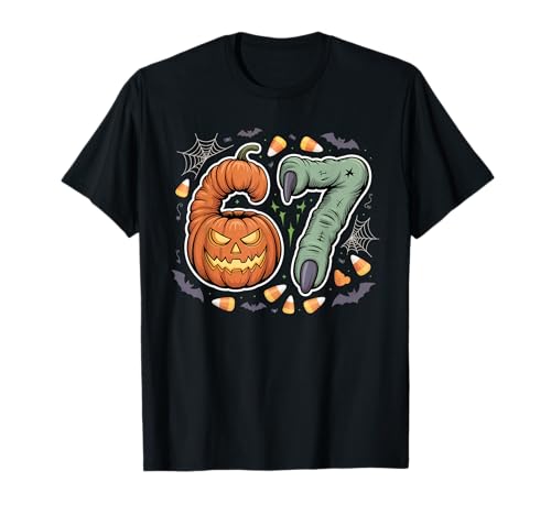 67 Halloween 67 Meme Lustiges Six Seven Gen Alpha Herren Damen 67 T-Shirt 67 Halloween 67 Meme Lustiges Six Seven Gen Alpha Herren Damen 67 T-Shirt von Halloween 67 Six Seven 67 Meme Gen Alpha 67 Shirt