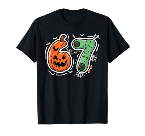 67 Halloween 67 Meme Lustiges Six Seven Gen Alpha Herren Damen 67 T-Shirt 67 Halloween 67 Meme Lustiges Six Seven Gen Alpha Herren Damen 67 T-Shirt von Halloween 67 Six Seven 67 Meme Gen Alpha 67 Shirt