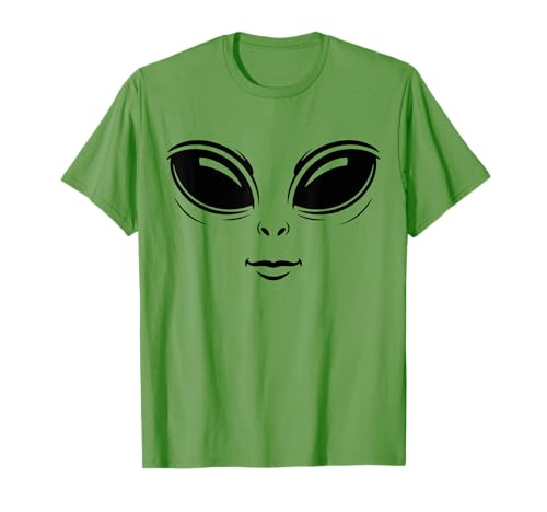 Halloween Green Alien Face Halloween Men Women Alien T-Shirt Halloween Green Alien Face Halloween Men Women Alien T-Shirt von Halloween Alien Face