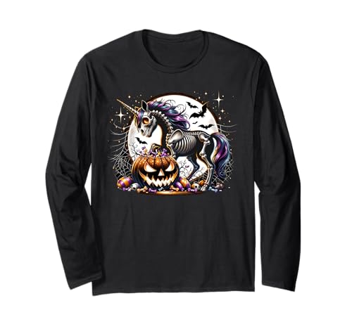 Halloween-Grafik für Mädchen Langarmshirt von Halloween Animal Outfits Girls Boys Kids