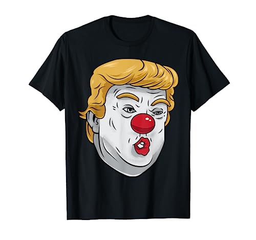 Trump Clown Funny Halloween Anti Trump Costume For Men Women T-Shirt Trump Clown Funny Halloween Anti Trump Costume For Men Women T-Shirt von Halloween Anti Trump Gift Store CO.