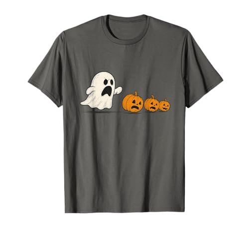 Halloween-Gamer Ghost Eating Pumpkin Kostüm für Herren, Jungen und Kinder T-Shirt Halloween-Gamer Ghost Eating Pumpkin Kostüm für Herren, Jungen und Kinder T-Shirt von Halloween Apparel For Women Men Kids Boys Girls