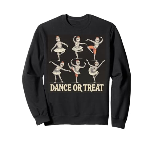 Dance Or Treat Lustiger Halloween-Balletttanz mit Mama im Vintage-Stil Sweatshirt Dance Or Treat Lustiger Halloween-Balletttanz mit Mama im Vintage-Stil Sweatshirt von Halloween Ballet Dance