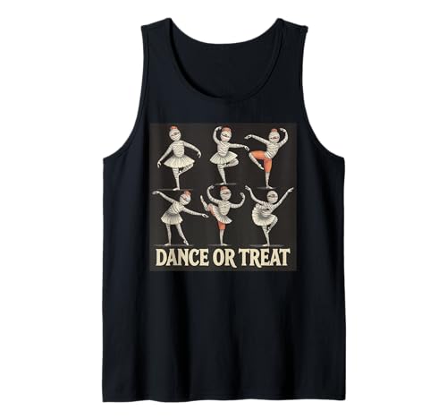 Dance Or Treat Lustiger Halloween-Balletttanz mit Mama im Vintage-Stil Tank Top Dance Or Treat Lustiger Halloween-Balletttanz mit Mama im Vintage-Stil Tank Top von Halloween Ballet Dance
