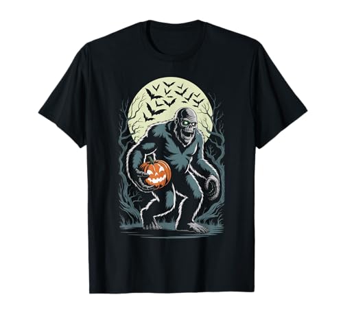 Gruseliges Bigfoot Halloween-Kostüm Pumskin Herren Damen Jungen Kinder T-Shirt Gruseliges Bigfoot Halloween-Kostüm Pumskin Herren Damen Jungen Kinder T-Shirt von Halloween Bigfoot Pumskin Halloween Costume Shirt