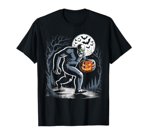 Gruseliges Bigfoot Halloween-Kostüm Pumskin Herren Damen Jungen Kinder T-Shirt Gruseliges Bigfoot Halloween-Kostüm Pumskin Herren Damen Jungen Kinder T-Shirt von Halloween Bigfoot Pumskin Halloween Costume Shirt