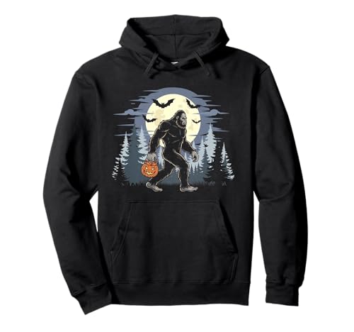 Halloween Bigfoot Sasquatch Lover Gruselige Jahreszeit Herren Jungen Pullover Hoodie Halloween Bigfoot Sasquatch Lover Gruselige Jahreszeit Herren Jungen Pullover Hoodie von Halloween Black-Cat Treat or Trick Fall Vibes Tees