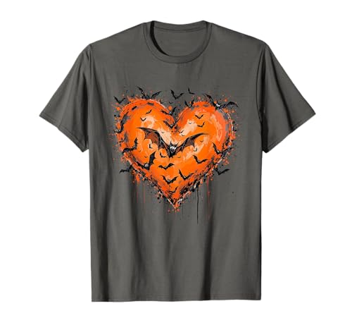 Halloween Fledermäuse Gruselige Nacht Gruselige Jahreszeit Horror Frauen Mädchen T-Shirt Halloween Fledermäuse Gruselige Nacht Gruselige Jahreszeit Horror Frauen Mädchen T-Shirt von Halloween Black-Cat Treat or Trick Fall Vibes Tees