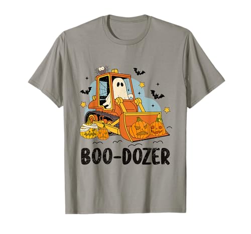 Halloween-Boo Dozer Ghost Bauwagen im Vintage-Stil für Jungen und Kinder T-Shirt Halloween-Boo Dozer Ghost Bauwagen im Vintage-Stil für Jungen und Kinder T-Shirt von Halloween Boo Dozer Ghost Construction Truck Kids
