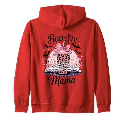Boo JEE Mama Skelett Hände Halloween Tasse Kapuzenjacke Boo JEE Mama Skelett Hände Halloween Tasse Kapuzenjacke von Halloween Boo Jee Mama Skeleton Cup Fashion