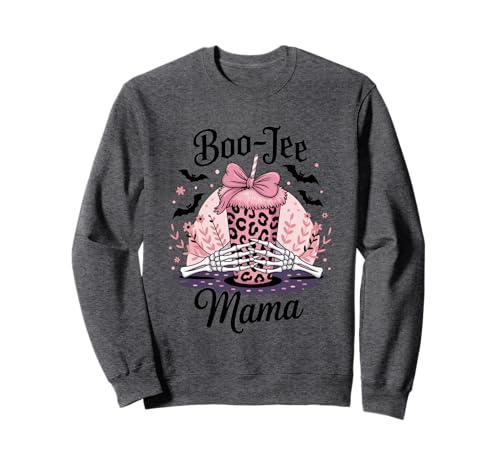 Boo JEE Mama Skelett Hände Halloween Tasse Sweatshirt Boo JEE Mama Skelett Hände Halloween Tasse Sweatshirt von Halloween Boo Jee Mama Skeleton Cup Fashion