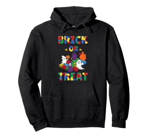 Brick Or Treat Brick Master Builder Lustiges Halloween für Kinder Pullover Hoodie Brick Or Treat Brick Master Builder Lustiges Halloween für Kinder Pullover Hoodie von Halloween Brick Builder Kids Building Blocks Funny
