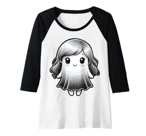 Damen Weiblicher Geist - Halloween Raglan von Halloween Clothing & Costumes