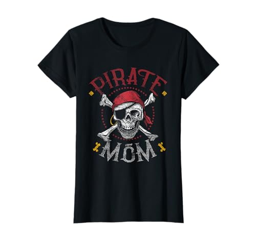Piraten-Mama – cooles Halloween-Kostüm für Mütter T-Shirt von Halloween Clothing & Costumes