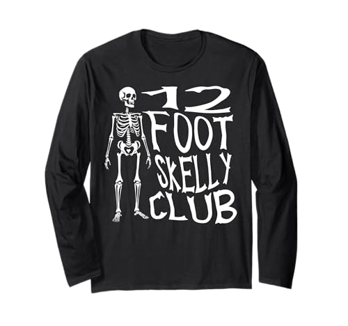 Skelly Club 3,6 m – Halloween Langarmshirt von Halloween Clothing & Costumes