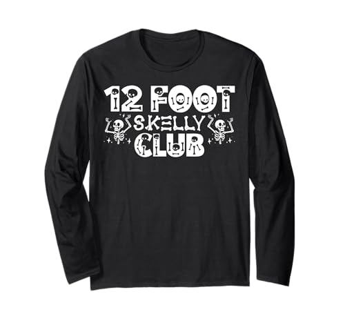 Skelly Club 3,6 m – Halloween Langarmshirt von Halloween Clothing & Costumes