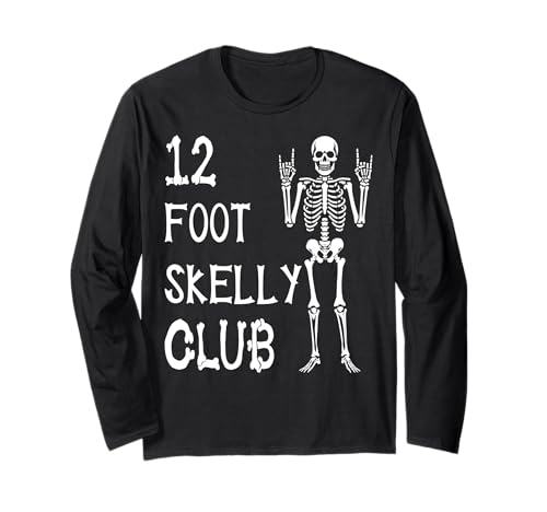 Skelly Club 3,6 m – Halloween Langarmshirt von Halloween Clothing & Costumes