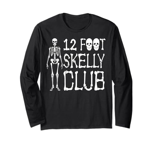 Skelly Club 3,6 m – Halloween Langarmshirt von Halloween Clothing & Costumes