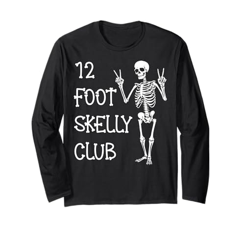 Skelly Club 3,6 m – Halloween Langarmshirt von Halloween Clothing & Costumes