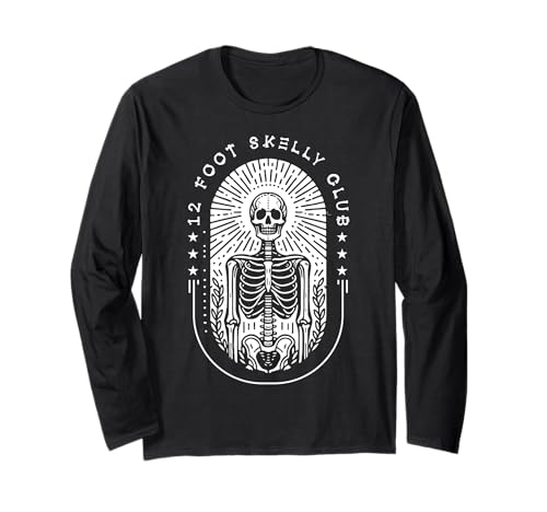 Skelly Club 3,6 m – Halloween Langarmshirt von Halloween Clothing & Costumes