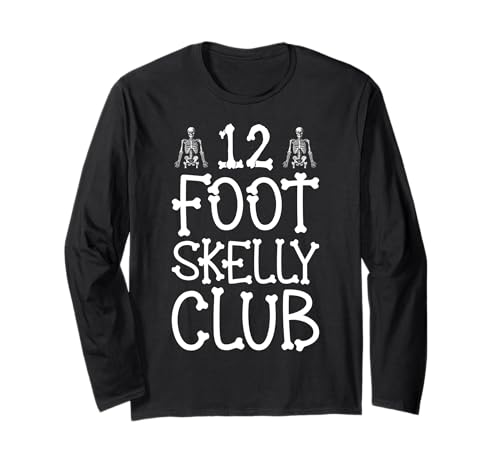 Skelly Club 3,6 m – Halloween Langarmshirt von Halloween Clothing & Costumes