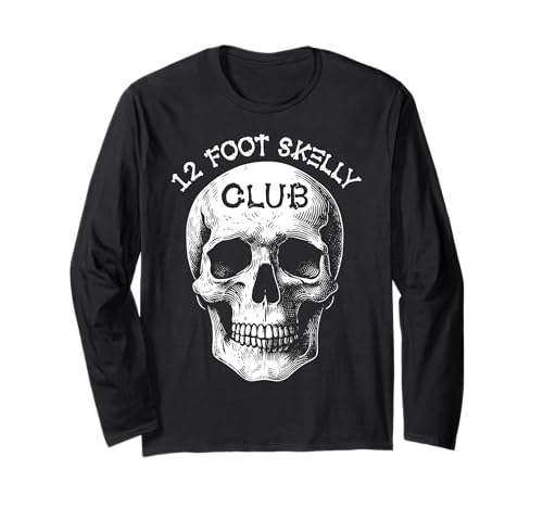 Skelly Club 3,6 m – Halloween Langarmshirt von Halloween Clothing & Costumes