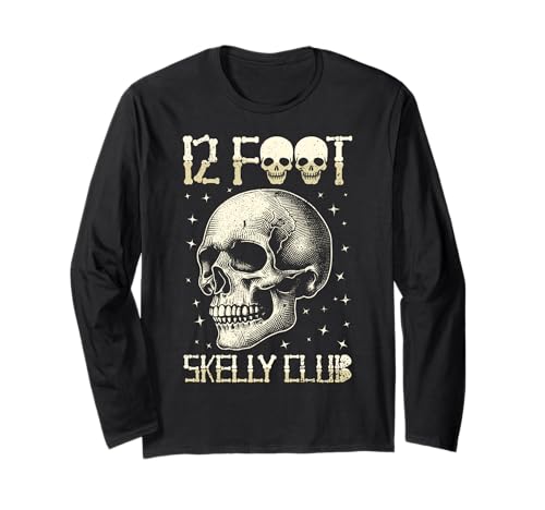 Skelly Club 3,6 m – Halloween Langarmshirt von Halloween Clothing & Costumes
