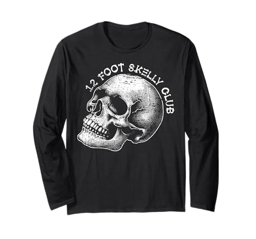 Skelly Club 3,6 m – Halloween Langarmshirt von Halloween Clothing & Costumes