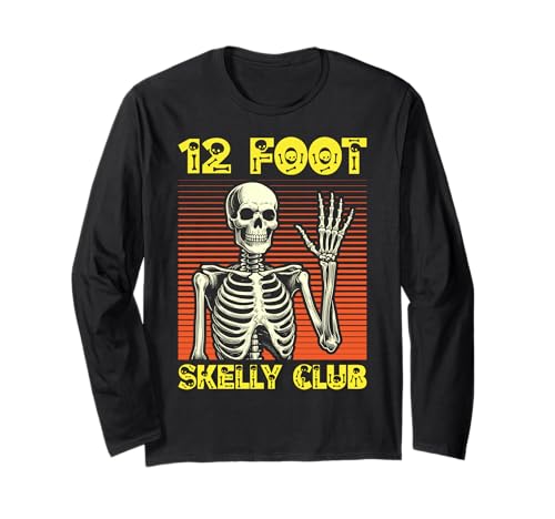 Skelly Club 3,6 m – Halloween Langarmshirt von Halloween Clothing & Costumes