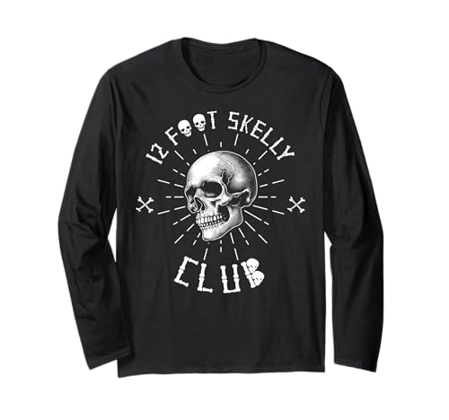 Skelly Club 3,6 m – Halloween Langarmshirt von Halloween Clothing & Costumes