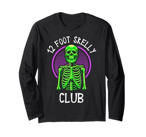 Skelly Club 3,6 m – Halloween Langarmshirt von Halloween Clothing & Costumes