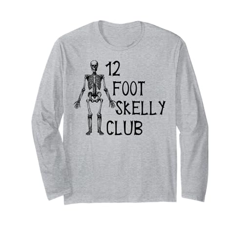 Skelly Club 3,6 m – Halloween Langarmshirt von Halloween Clothing & Costumes