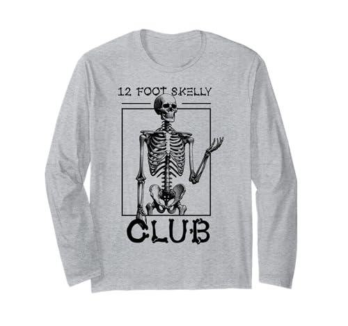 Skelly Club 3,6 m – Halloween Langarmshirt von Halloween Clothing & Costumes