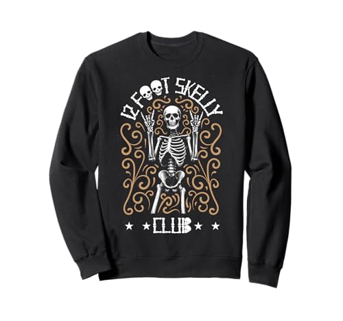 Skelly Club 3,6 m – Halloween Sweatshirt von Halloween Clothing & Costumes