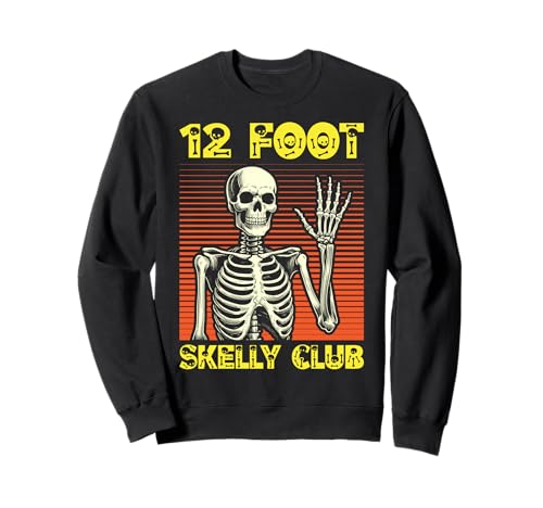 Skelly Club 3,6 m – Halloween Sweatshirt von Halloween Clothing & Costumes