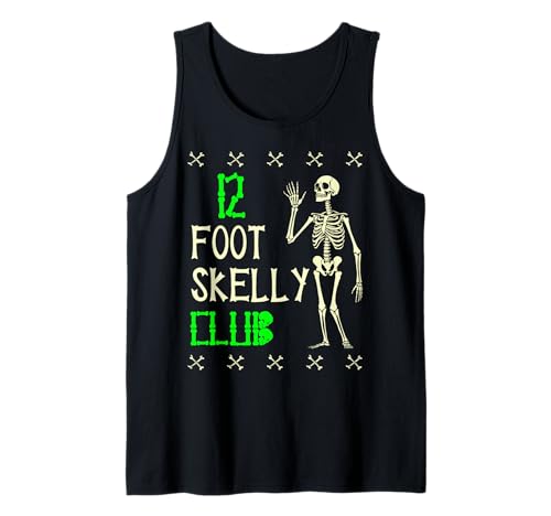 Skelly Club 3,6 m – Halloween Tank Top von Halloween Clothing & Costumes