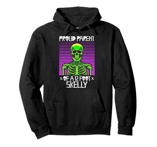 Stolze Eltern eines 3,6 m Skelly – Halloween Pullover Hoodie von Halloween Clothing & Costumes